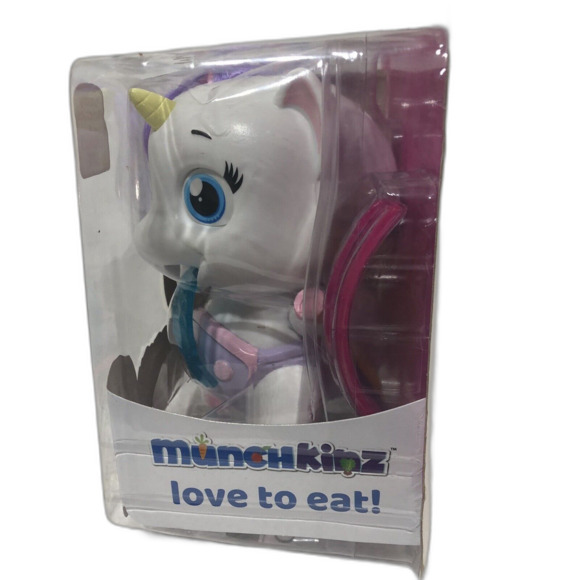 New Munchkinz (Lily/ Lilly ) Unicorn Interactive Pet Eats, Talks, 30+ Sounds Nib - Picture 2 of 5